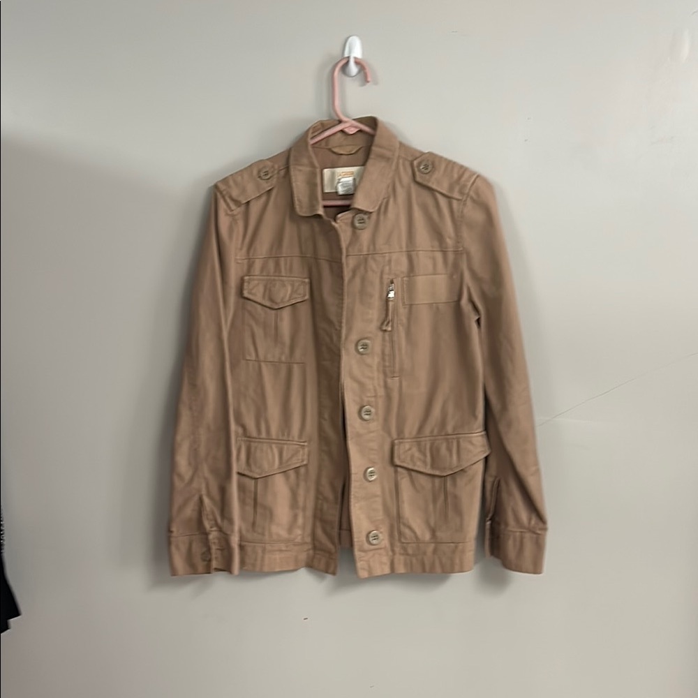 J. Crew Tan Utility Jacket